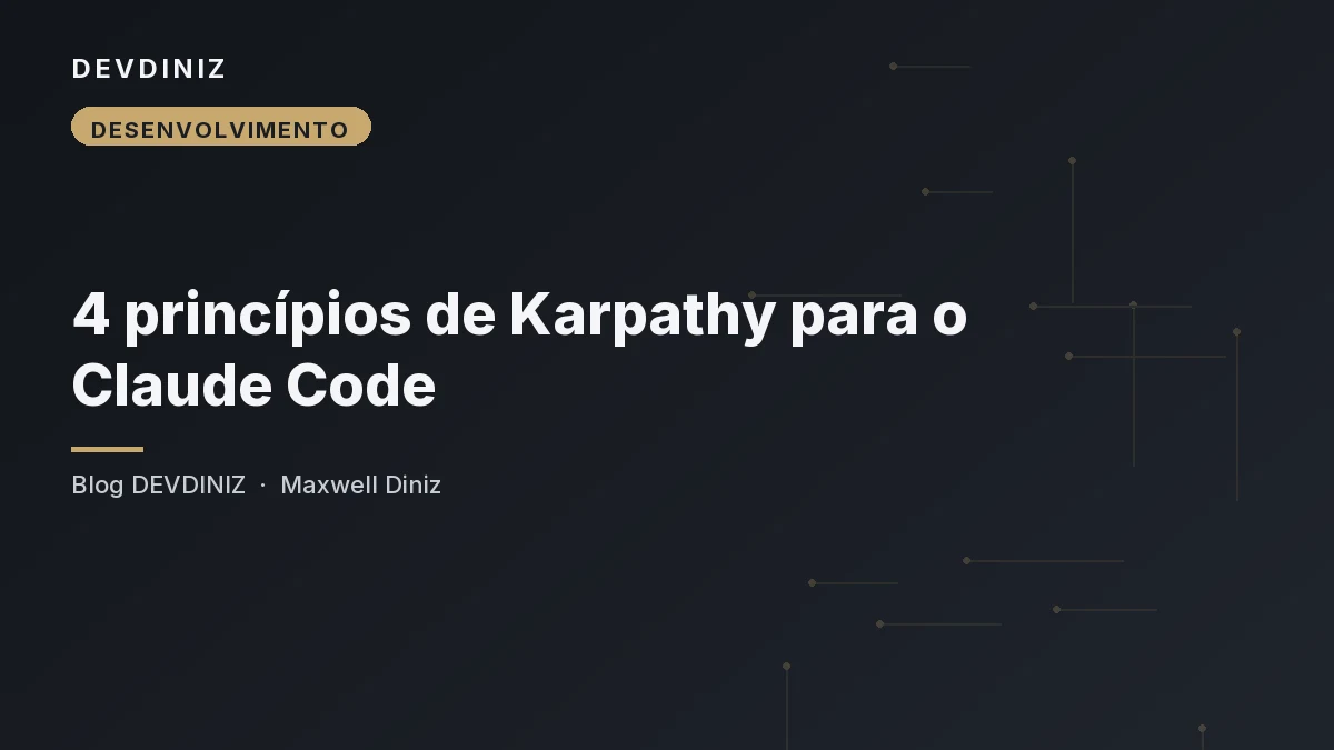 Ilustração representando princípios de engenharia de prompt para agentes de código, em tons de dourado sobre fundo escuro